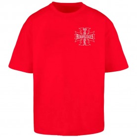 тениска,мъжки,тениски,дамски,тениски,mj,gonzales,iron,cross,short,sleeve,t,shirt,red,(city,red)