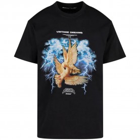 Тениска Mj gonzales Vintage Dreams V.1 short sleeve T-shirt - Black (Black) тениска,мъжки,тениски,дамски,тениски,mj,gonzales,vintage,dreams,v.1,short,sleeve,t,shirt,black,(black)