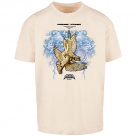 Тениска Mj gonzales Vintage Dreams V.1 short sleeve T-shirt - Beige (Sand) тениска,мъжки,тениски,дамски,тениски,mj,gonzales,vintage,dreams,v.1,short,sleeve,t,shirt,beige,(sand)