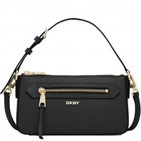 DKNY Bryant Ave TZ Demi crossbody - Black (Black / Gold) всички,чанти,dkny,bryant,ave,tz,demi,crossbody,black,(black,gold)