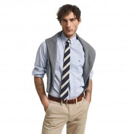 Риза с дълъг ръкав Gant 3250149 long sleeve shirt - Blue (College Blue) риза,с,дълъг,ръкав,дамски,ризи,мъжки,ризи,gant,3250149,long,sleeve,shirt,blue,(college,blue)