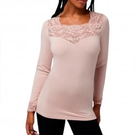 Ysabel mora 70005 long sleeve base layer - Beige (Nude) дамско,бельо,дамски,бикини,и,танкини,ysabel,mora,70005,long,sleeve,base,layer,beige,(nude)
