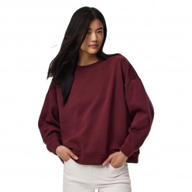 Блуза Pieces Chilli Loose Fit sweatshirt - Red (Tawny Port) блуза,дамски,блузи,pieces,chilli,loose,fit,sweatshirt,red,(tawny,port)