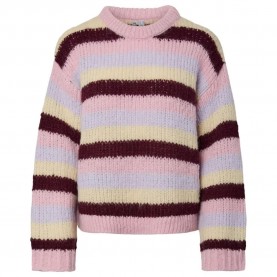 Блуза Pieces Dorthea sweater - Multicolor (Roseate Spoonbill / Winetasting / French Vanilla / Pastel Lilac) блуза,мъжки,пуловери,дамски,пуловери,pieces,dorthea,sweater,multicolor,(roseate,spoonbill,winetasting,french,vanilla,pastel,lilac)