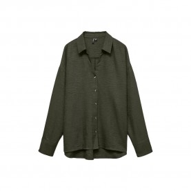 риза,с,дълъг,ръкав,дамски,ризи,мъжки,ризи,vero,moda,melaney,queeny,long,sleeve,shirt,green,(forest,night)