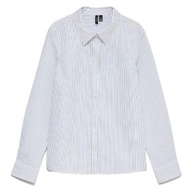 Риза с дълъг ръкав Vero moda Sophie long sleeve shirt - White (Bright White / Friba Black) риза,с,дълъг,ръкав,дамски,ризи,мъжки,ризи,vero,moda,sophie,long,sleeve,shirt,white,(bright,white,friba,black)