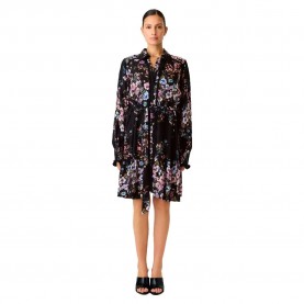 рокля,дамски,поли,и,рокли,yas,tilera,long,sleeve,short,dress,black,(black,tilly)