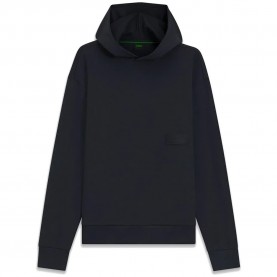 Суичър BOSS 10280170 hoodie - Black (Dark Blue) суичър,мъжки,пуловери,boss,10280170,hoodie,black,(dark,blue)