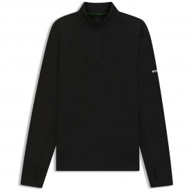 блуза,мъжки,пуловери,boss,active,10280191,half,zip,sweatshirt,black,(black)