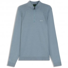 BOSS Momentum Lite 10278030 long sleeve polo - Blue (Dark Grey) дамски,блузи,с,яка,мъжки,блузи,с,яка,boss,momentum,lite,10278030,long,sleeve,polo,blue,(dark,grey)