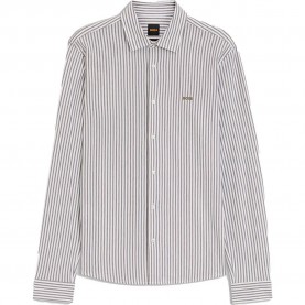 Риза с дълъг ръкав BOSS Mysoft 2 M 10260281 long sleeve shirt - White (Bright Green) риза,с,дълъг,ръкав,дамски,ризи,мъжки,ризи,boss,mysoft,2,m,10260281,long,sleeve,shirt,white,(bright,green)