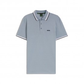 BOSS Paddy 10241663 short sleeve polo - Grey (Dark Grey) дамски,блузи,с,яка,мъжки,блузи,с,яка,boss,paddy,10241663,short,sleeve,polo,grey,(dark,grey)
