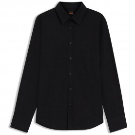 BOSS Relegant 6 10279520 shirt - Black (Black) дамски,ризи,мъжки,ризи,boss,relegant,6,10279520,shirt,black,(black)