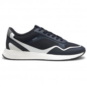 Маратонки BOSS Titanium 10281856 trainers - Blue (Navy) маратонки,мъжки,маратонки,дамски,маратонки,boss,titanium,10281856,trainers,blue,(navy)