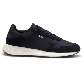 Маратонки BOSS Vinston 10271772 trainers - Blue (Dark Blue) маратонки,мъжки,маратонки,дамски,маратонки,boss,vinston,10271772,trainers,blue,(dark,blue)