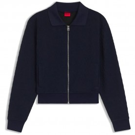 Блуза HUGO Dadrid 10279922 sweatshirt - Blue (Medium Blue) блуза,дамски,блузи,hugo,dadrid,10279922,sweatshirt,blue,(medium,blue)