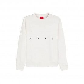 блуза,мъжки,пуловери,hugo,darislong,10280407,sweatshirt,white,(natural)