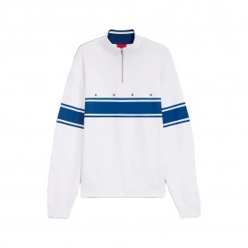 блуза,мъжки,пуловери,hugo,demsi,10273008,full,zip,sweatshirt,white,(white)