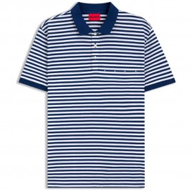 HUGO Dems 10280406 short sleeve polo - Blue (Open Miscellaneous) дамски,блузи,с,яка,мъжки,блузи,с,яка,hugo,dems,10280406,short,sleeve,polo,blue,(open,miscellaneous)