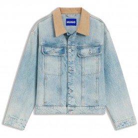 Яке HUGO Erlo 10281198 jacket - Blue (Light Pastel Blue) яке,мъжки,якета,дамски,якета,и,палта,hugo,erlo,10281198,jacket,blue,(light,pastel,blue)