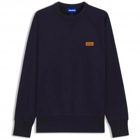 Блуза HUGO Neva 10273008 sweatshirt - Blue (Dark Blue) блуза,мъжки,пуловери,hugo,neva,10273008,sweatshirt,blue,(dark,blue)