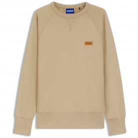 Блуза HUGO Neva 10273008 sweatshirt - Beige (Medium Beige) блуза,мъжки,пуловери,hugo,neva,10273008,sweatshirt,beige,(medium,beige)