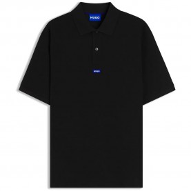 HUGO Nolitos 10280822 short sleeve polo - Black (Black) дамски,блузи,с,яка,мъжки,блузи,с,яка,hugo,nolitos,10280822,short,sleeve,polo,black,(black)