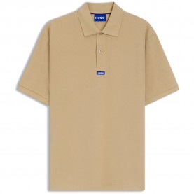 HUGO Nolitos 10280822 short sleeve polo - Beige (Medium Beige) дамски,блузи,с,яка,мъжки,блузи,с,яка,hugo,nolitos,10280822,short,sleeve,polo,beige,(medium,beige)