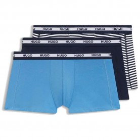 Боксерки HUGO Planet Des boxers - Blue (Open Miscellaneous) боксерки,мъжко,бельо,hugo,planet,des,boxers,blue,(open,miscellaneous)