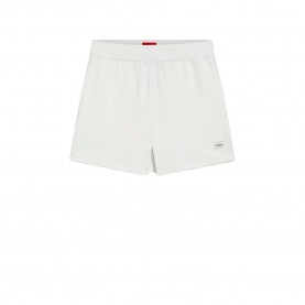 Къси панталони HUGO Signature 10249155 sweat shorts - White (Open White) къси,панталони,мъжки,панталони,дамски,панталони,hugo,signature,10249155,sweat,shorts,white,(open,white)