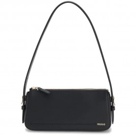 Чанта за през рамо HUGO Yorih Hobo 10281503 shoulder bag - Black (Black) чанта,за,през,рамо,всички,чанти,hugo,yorih,hobo,10281503,shoulder,bag,black,(black)
