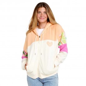 блуза,дамски,блузи,rip,curl,colour,block,z,t,hood,full,zip,sweatshirt,white,orange,(off,white)