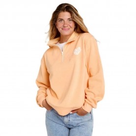 блуза,дамски,блузи,rip,curl,rc,heart,half,zip,sweatshirt,orange,(peach)