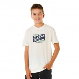 Тениска Rip curl Streamline Big Logo short sleeve T-shirt - Beige (Bone) тениска,мъжки,тениски,дамски,тениски,rip,curl,streamline,big,logo,short,sleeve,t,shirt,beige,(bone)