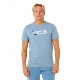 Тениска Rip curl Streamline Likemumma short sleeve T-shirt - Blue (Faded Denim) тениска,мъжки,тениски,дамски,тениски,rip,curl,streamline,likemumma,short,sleeve,t,shirt,blue,(faded,denim)