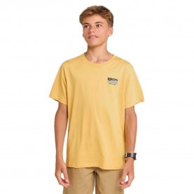 Тениска Rip curl Streamline Lineup short sleeve T-shirt - Yellow (Ochre) тениска,мъжки,тениски,дамски,тениски,rip,curl,streamline,lineup,short,sleeve,t,shirt,yellow,(ochre)