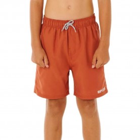 Бански гащета Rip curl Streamline Offset Volley swimming shorts - Orange (Baked Clay) бански,гащета,детски,бански,костюми,rip,curl,streamline,offset,volley,swimming,shorts,orange,(baked,clay)