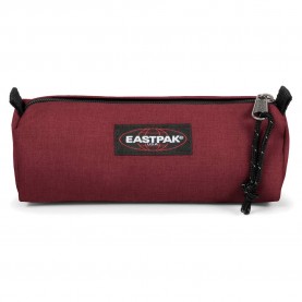 Eastpak Benchmark pencil case - Red (Single Wine Crafty) ученически,принадлежности,eastpak,benchmark,pencil,case,red,(single,wine,crafty)