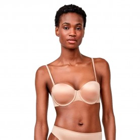 Gisela Bandeau bra - Beige (Nude) дамско,бельо,дамски,бикини,и,танкини,gisela,bandeau,bra,beige,(nude)