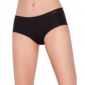 Gisela Midi Eco Cotton Fabric panties - Black (Black) дамско,бельо,дамски,бикини,и,танкини,gisela,midi,eco,cotton,fabric,panties,black,(black)