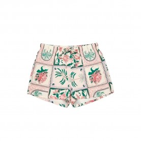 къси,панталони,мъжки,панталони,дамски,панталони,gisela,satin,tropical,floral,mosaic,print,shorts,white,(printed)