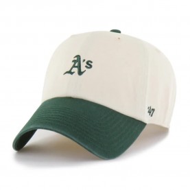 Шапка 47 MLB Oakland Athletics Base Runner cap - White (Natural) шапка,всички,шапки,47,mlb,oakland,athletics,base,runner,cap,white,(natural)