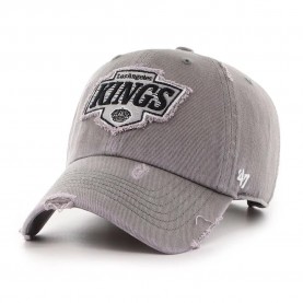 Шапка 47 NHL Los Angeles Kings Weathered cap - Grey (Dark Grey) шапка,всички,шапки,47,nhl,los,angeles,kings,weathered,cap,grey,(dark,grey)