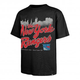Тениска 47 NHL New York Rangers Sigma Foundation short sleeve T-shirt - Black (Black) тениска,мъжки,тениски,дамски,тениски,47,nhl,new,york,rangers,sigma,foundation,short,sleeve,t,shirt,black,(black)