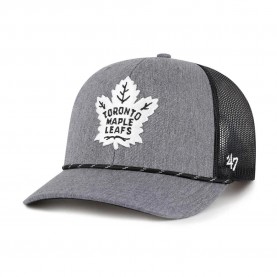 Шапка 47 NHL Toronto Maple Leafs Carbon Rope trucker cap - Grey (Dark Grey) шапка,всички,шапки,47,nhl,toronto,maple,leafs,carbon,rope,trucker,cap,grey,(dark,grey)