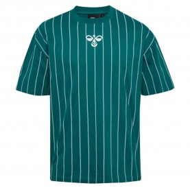 тениска,мъжки,тениски,дамски,тениски,hummel,chevron,pinstripe,short,sleeve,t,shirt,green,(lapis,blue)