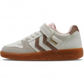 Маратонки Hummel Handball Perfekt SP trainers - White (Pale Lilac) маратонки,мъжки,маратонки,дамски,маратонки,hummel,handball,perfekt,sp,trainers,white,(pale,lilac)