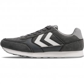 Маратонки Hummel HML Parlermo Core trainers - Grey (Castle Rock) маратонки,мъжки,маратонки,дамски,маратонки,hummel,hml,parlermo,core,trainers,grey,(castle,rock)