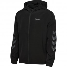 Яке Hummel Hybrid tracksuit jacket - Black (Black) яке,мъжки,анцузи,hummel,hybrid,tracksuit,jacket,black,(black)