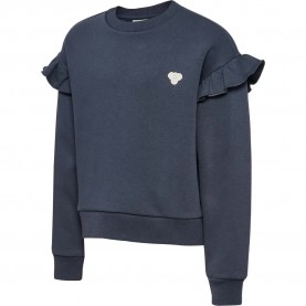 Блуза Hummel Loose Flair Bee sweatshirt - Blue (Ombre Blue) блуза,детски,блузи,hummel,loose,flair,bee,sweatshirt,blue,(ombre,blue)